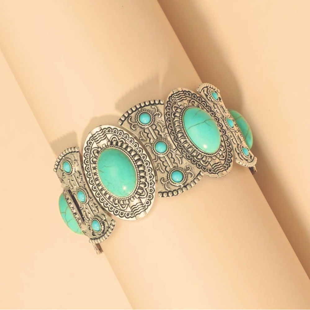 Western Turquoise Bracelet
